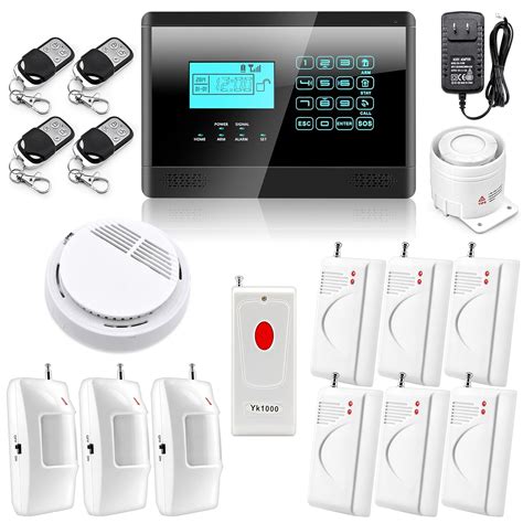 Modern intruder alarm system with instant alerts